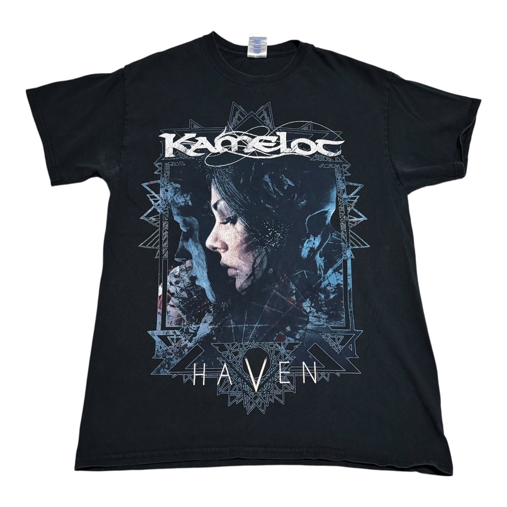 Gildan Kamelot Haven World Tour 2015 North America II‎ Black Shirt Adult Medium